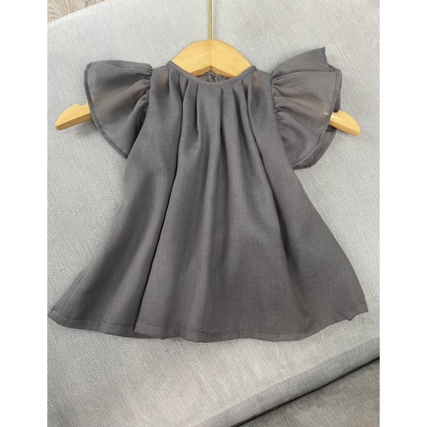 Áo bé gái tay bèo