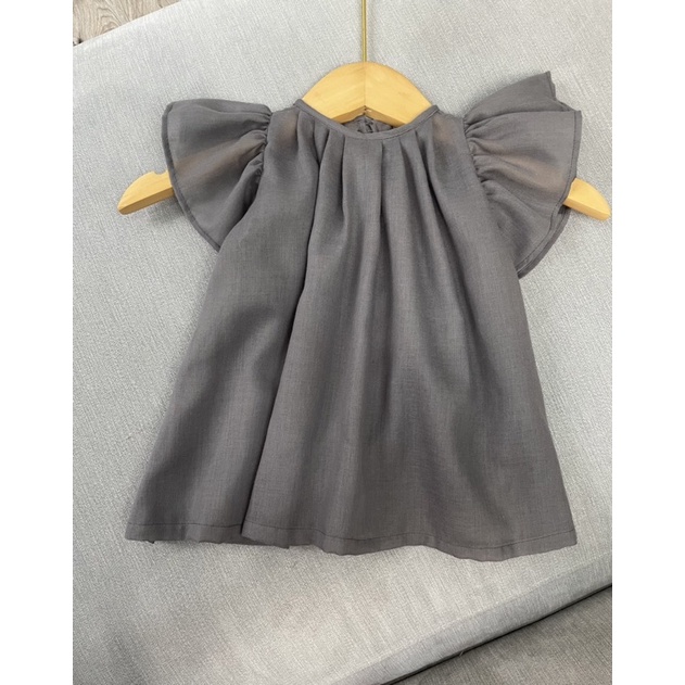 Áo bé gái tay bèo