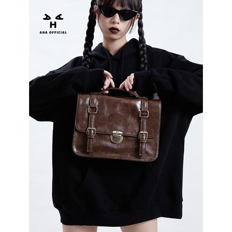 Túi Đeo Chéo Phong Cách Retro Nhật Bản Thời Trang