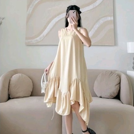 Đầm sát nách đuôi cá S2M  Đầm dáng chữ A