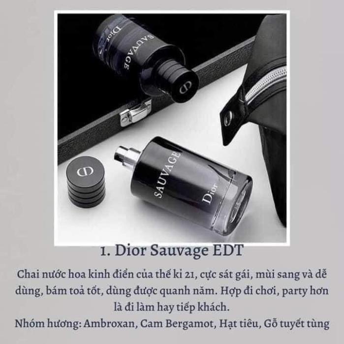 Nước hoa nam Dio Sauvage EDP 100ml Badboy nam tính  - mie Perfume