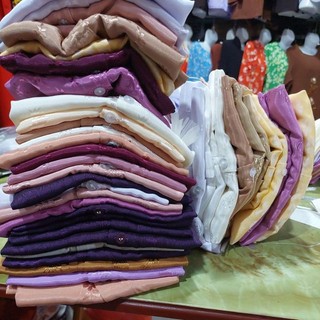 Áo gấm bà già hàng đẹp (36 - 75kg)