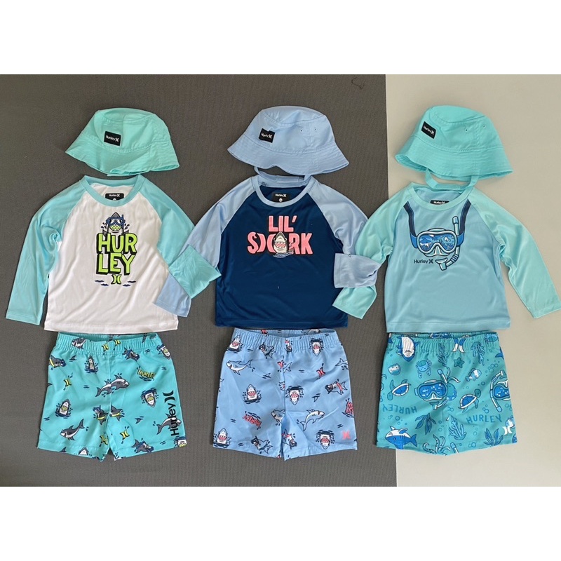 Set bơi 3 chi tiết cho bé trai xuất dư xịn 1-4y