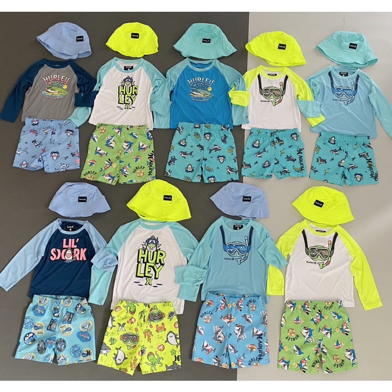 Set bơi 3 chi tiết cho bé trai xuất dư xịn 1-4y