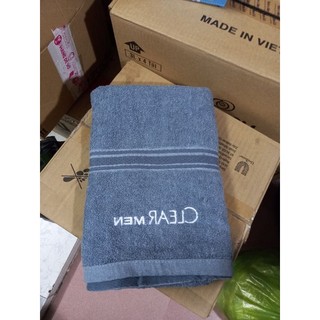 Khăn tắm xám 100% cotton 60×120cm