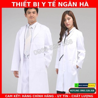 Áo y tá, áo blue trắng, áo choàng bác sĩ dài/ ngắn tay nhận may đồng phục bác sĩ