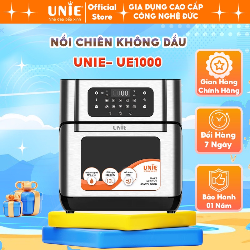 Nồi chiên không dầu đa năng UNIE UE-1000 công suấ 1800W dung tích lớn 10L