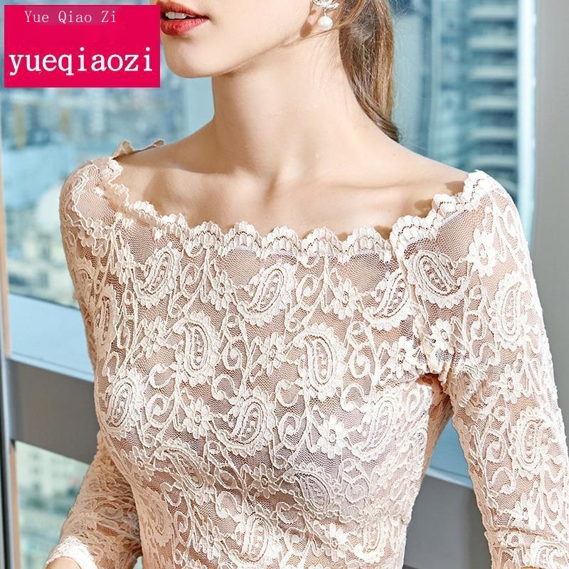 Áo Ren Một Mảnh Trễ Vai Gợi Cảm Thời Trang Xuân Thu Phong Cách Phương Tây Dành Cho Bạn Nữ