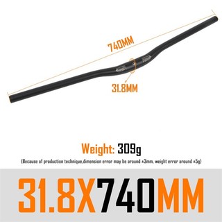 Ghi đông nhôm xe đạp MTB uno 31.8mm advance Project