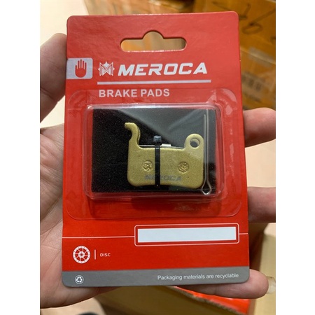 Má phanh Meroca For shimano( màu vàng)