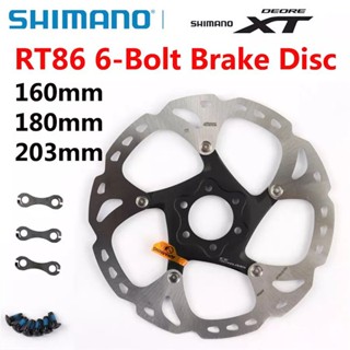Đĩa phanh xe đạp shimano Tản nhiệt Ice RT86 chính hãng Shimano (bắt 6 ốc)