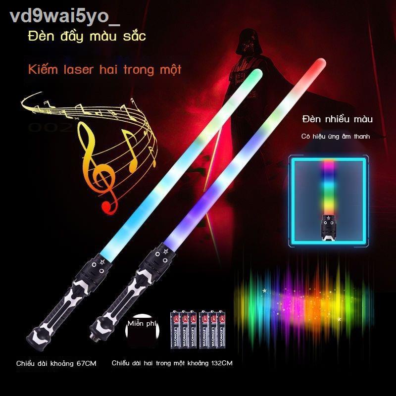 ☞vd9wai5yo_Đồ chơi Thanh kiếm ánh sáng - Kiếm Laze Light Saber nhựa cho bạn trẻ siêu ngầu Gậy phát sáng ,