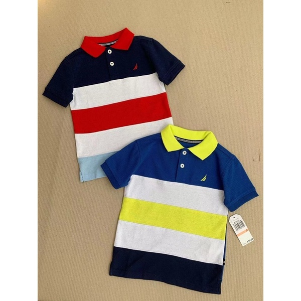 Áo polo xuất dư xịn cho bé trai size đại 1-18y
