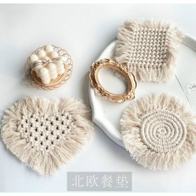 Thảm cói chụp ảnh Nail