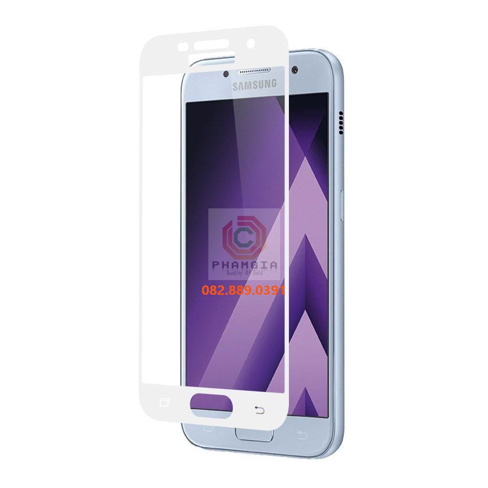 Kính cường lực Samsung A5 (2015, 2016, 2017 A520) Full màn hình