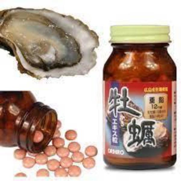 Viên uống tinh chất Hàu tươi ORIHIRO Nội Địa Nhật Bản giúp nam giới thêm khỏe hộp 120 viên