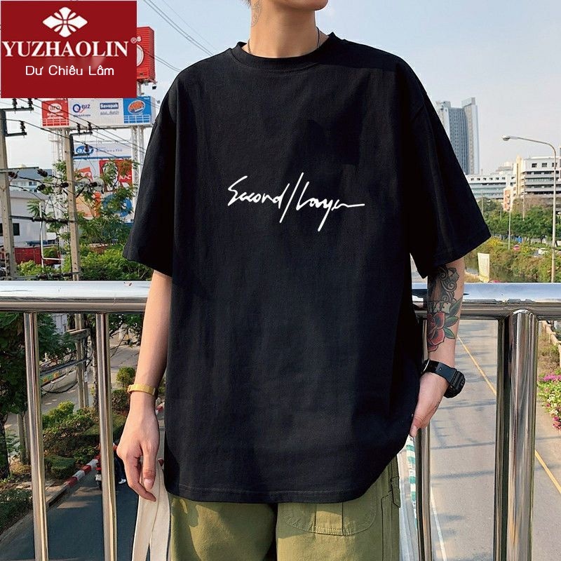 Áo Thun 40% Cotton Tay Ngắn Dáng Rộng Màu Sắc Thời Trang Mùa Hè Cho Nam Giới