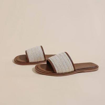 dép 2 quai ngang Bộ Trang Phục Gồm Áo Thun Và Quần Short Thời Trang Dành Cho Nữ#Dép Sandal Đế Bằng Chống Trượt Phong Cách Thời Trang Mới 2023 Kỳ Nghỉ 39; s