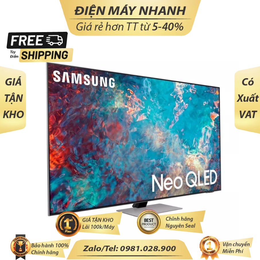 Smart Tivi Neo QLED 4K 55 inch Samsung QA55QN85A 2021 - Điện Máy Kho Rẻ Chuẩn 100%