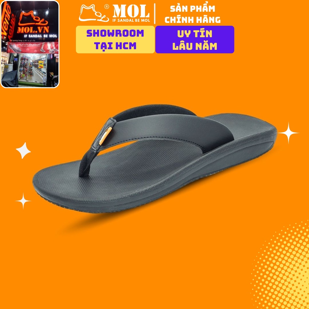 Dép nam quai kẹp Vento CL01B màu đen có big size 44 45