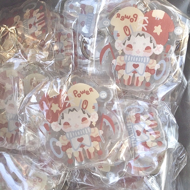 MÓC KHÓA HAIKYUU 5CM