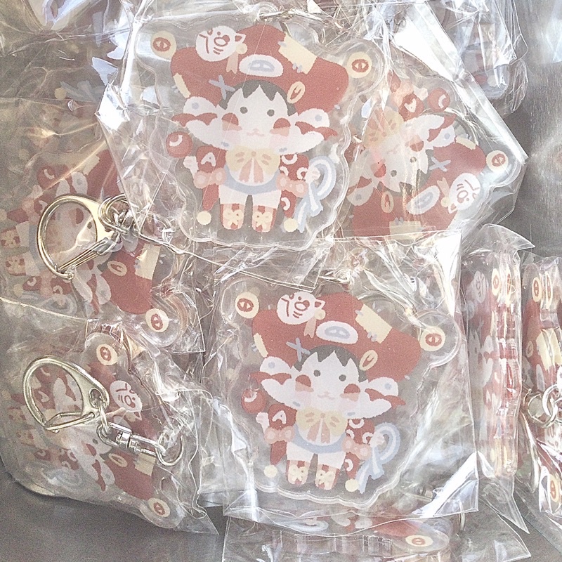 MÓC KHÓA HAIKYUU 5CM