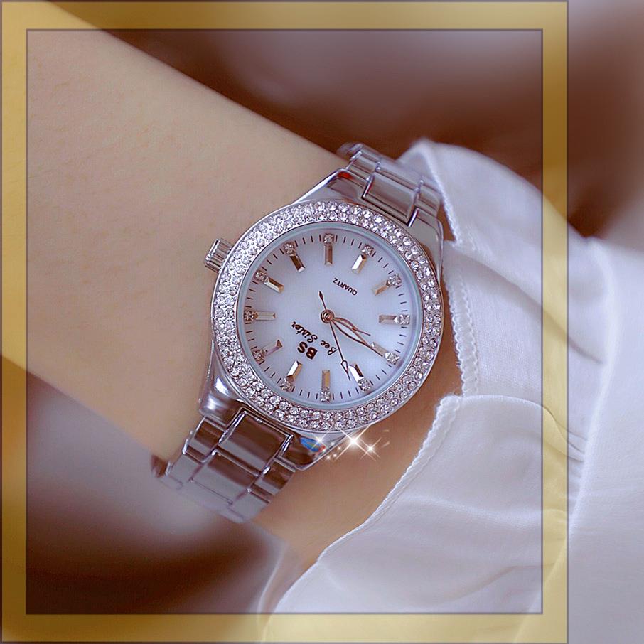 Mới, bán chạy, nhà sản xuất đồng hồ, cổ điển, phổ biến, kim cương đầy đủ, đồng hồ nữ