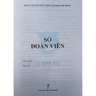 Sách - Sổ đoàn viên màu hồng (mẫu mới)