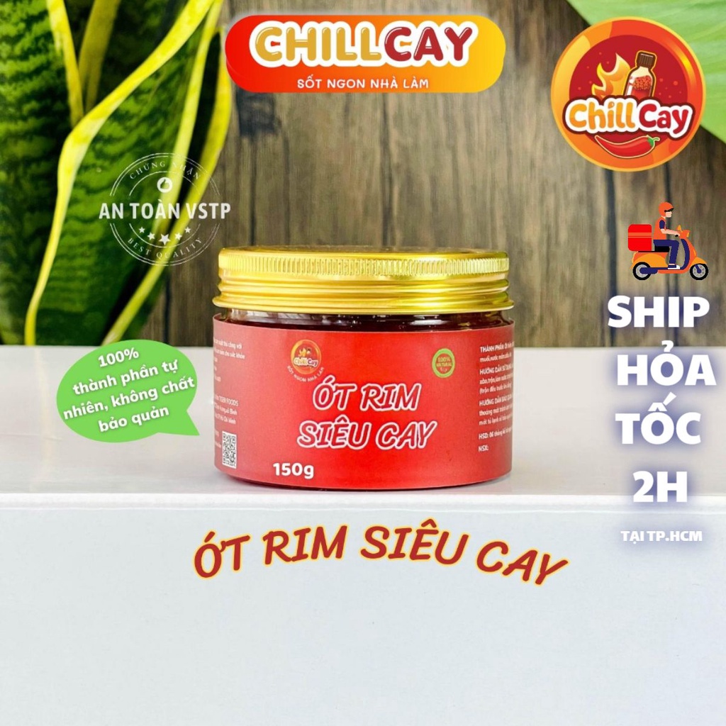 Ớt rim mật ong siêu cay CHILLCAY Ớt hiểm tươi rim sa tế dùng cho nhiều món bánh tráng trộn xào,ướp nướng SIÊU NGON