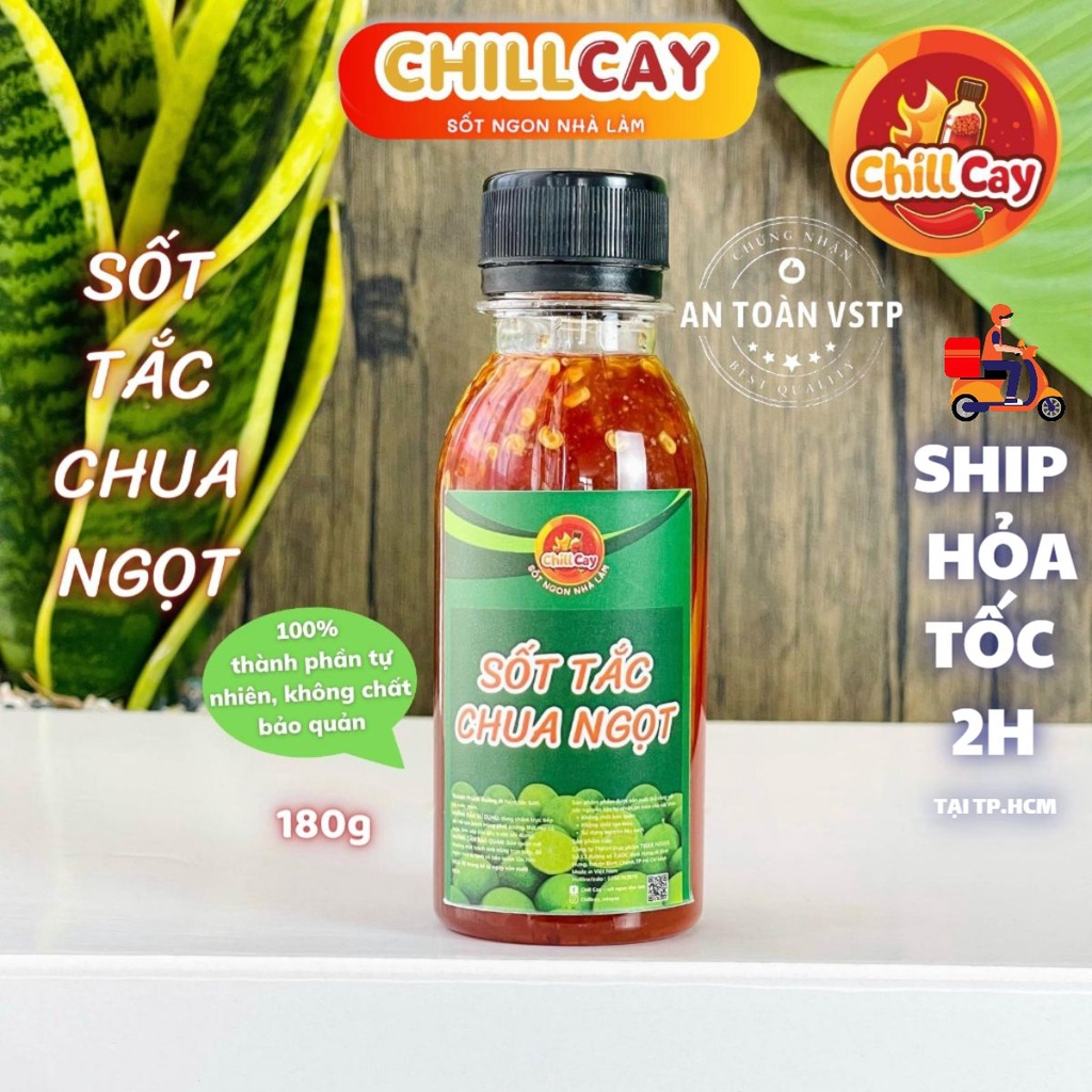 Sốt tắc chua ngọt CHILL CAY Sốt tắc nhà làm,sốt quất chua cay thơm phức chấm,trộn Siêu Ngon