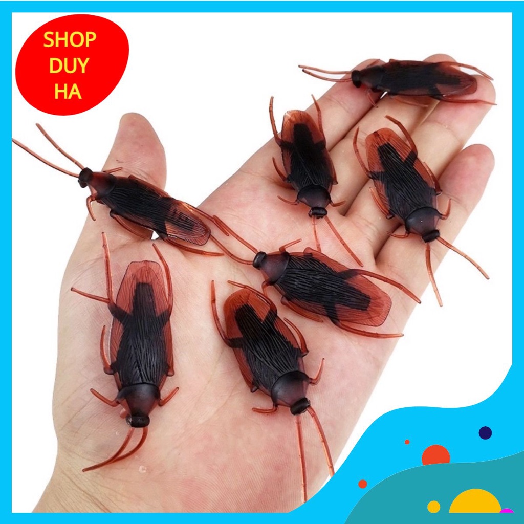 Con gián cao su nhân tạo độc đáo vui nhộn