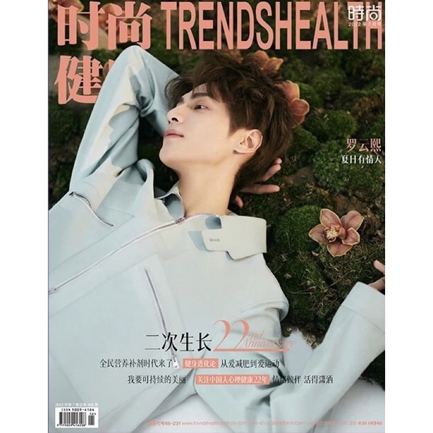 Tạp chí thời trang Trendshealth T7/2022 - La Vân Hi