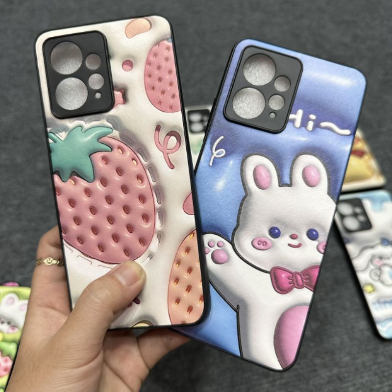 Case ốp lưng Xiaomi Redmi Note 12 4G dẻo nhiều hình siêu dễ thương mềm mịn bảo vệ camera