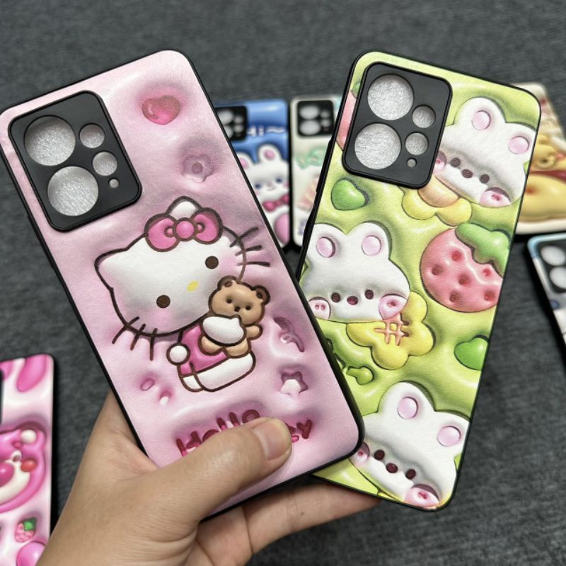 Case ốp lưng Xiaomi Redmi Note 12 4G dẻo nhiều hình siêu dễ thương mềm mịn bảo vệ camera