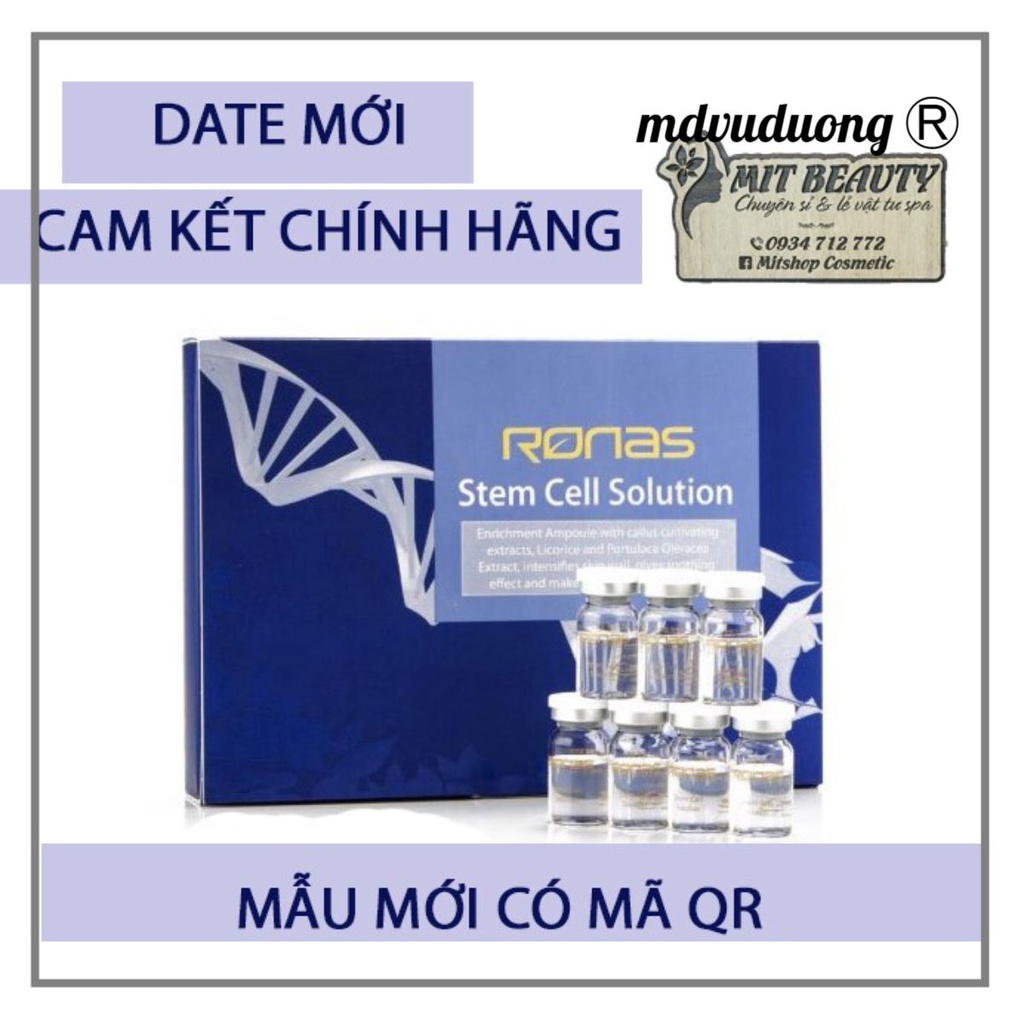 RONAS TINH CHẤT TẾ BÀO GỐC hàng chính hãng có mã QR