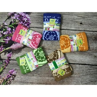 Khăn tắm sợi tre hoa cao cấp natu