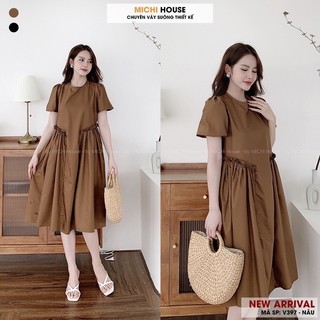 ( Đủ size 55-90ky) Đầm bigsize đi tiệc siêu xinh che bụng (1002)