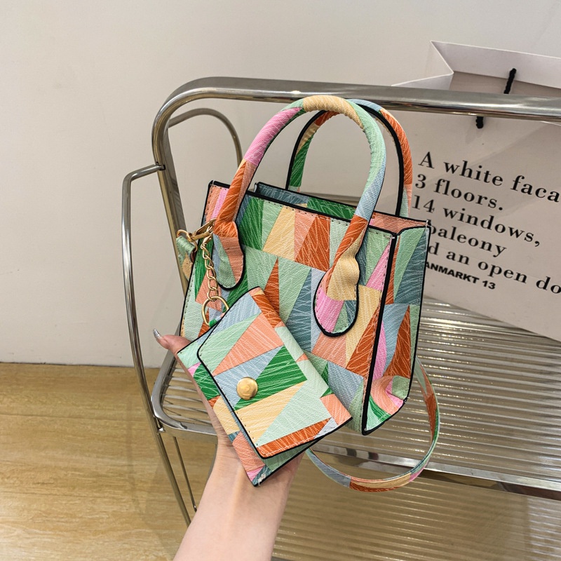 Túi Xách Đeo Vai Họa Tiết Tranh Sơn Dầu Thời Trang Mới 2023 Cho Nữ