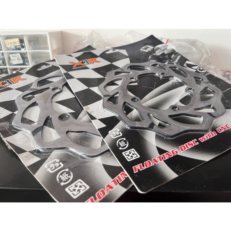 Đĩa Thắng Trước & Sau Ex150 / 155 Lắp Như Zin kiểu x1r