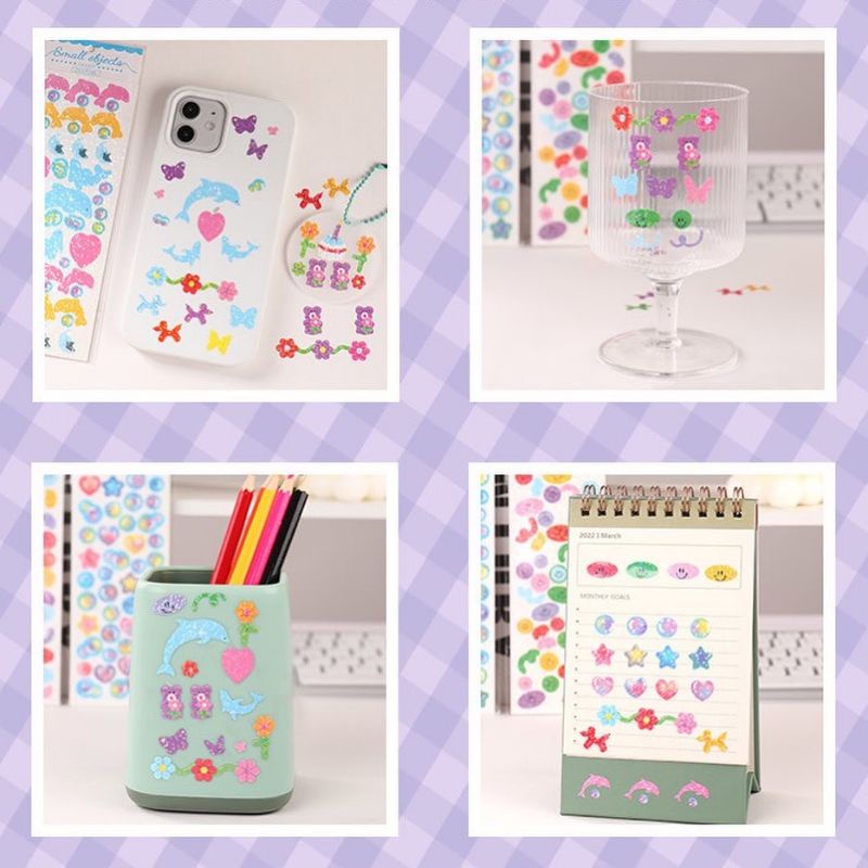 Hình Dán Trang Trí Nhiều Màu Sắc - ST1277 - BCorner