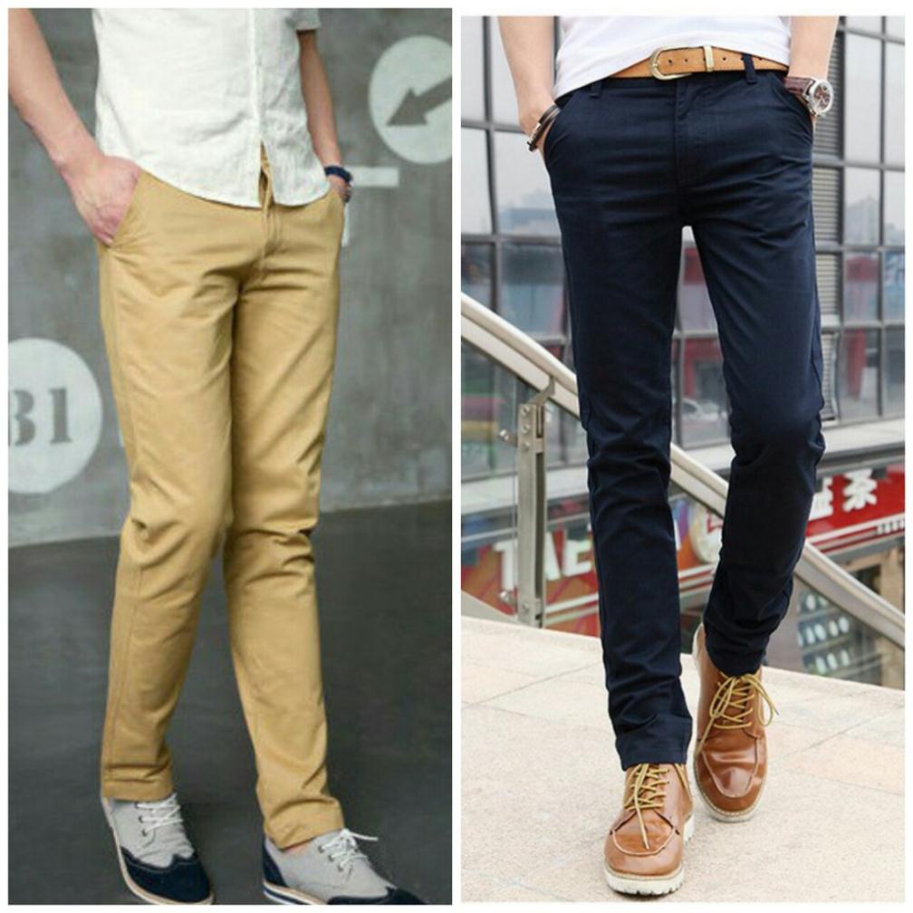 Quần kaki nam cao cấp co giãn
