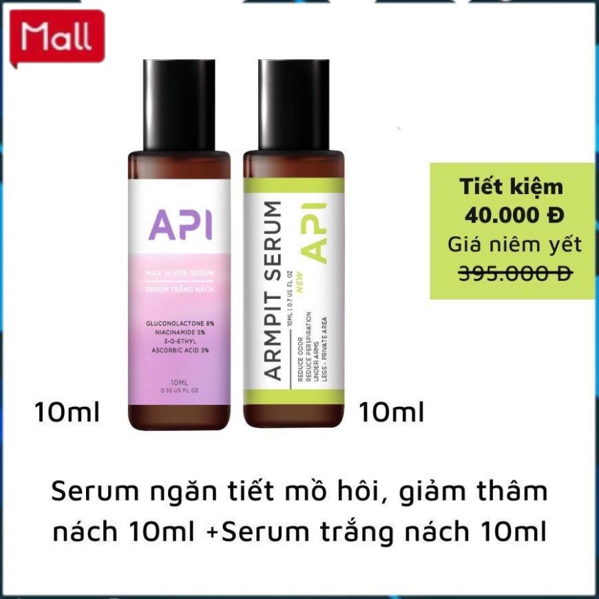 Son nách API Serum hôi nách API, lăn khử mùi hôi nách API Hiệu Quả 72h Sasimi.API