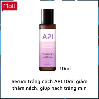 Son nách API Serum hôi nách API, lăn khử mùi hôi nách API Hiệu Quả 72h Sasimi.API