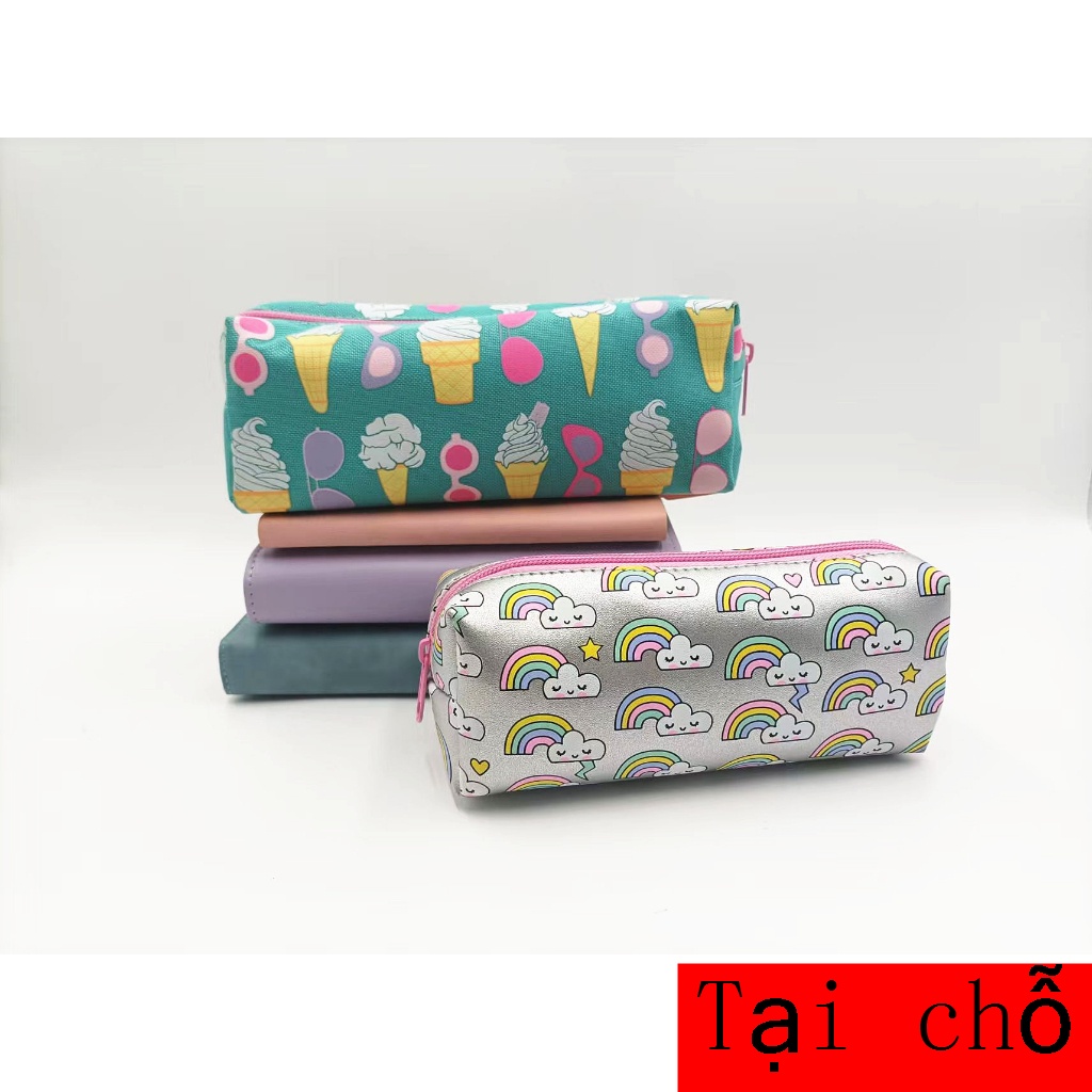 Túi Đựng Bút Bằng Vải Canvas Nhiều Ngăn Sức Chứa Lớn Ốptúi bút 2 ngăn cỡ lớn K3k3 Túi đựng bút trong suốt HAKI bằng nhựa