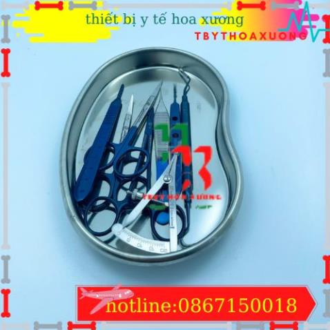 Bộ Dụng Cụ Nhấn Mí Thẩm Mỹ Cán Vàng Xanh Cao Cấp