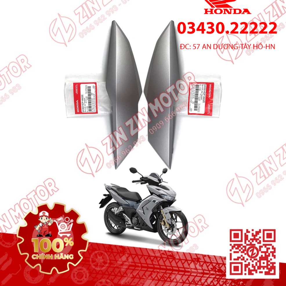 Gò Má, Ốp Pha Đèn Trước Winner X V3 2022+ Trái Phải 64360-K2P-V60ZB, 64350-K2P-V60ZB, 64360-K2P-V60ZC, 64350-K