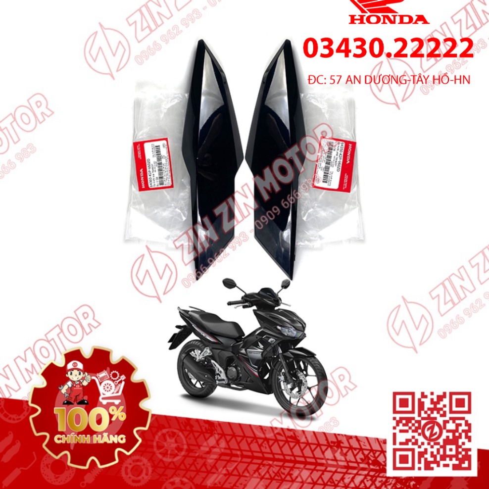 Gò Má, Ốp Pha Đèn Trước Winner X V3 2022+ Trái Phải 64360-K2P-V60ZB, 64350-K2P-V60ZB, 64360-K2P-V60ZC, 64350-K