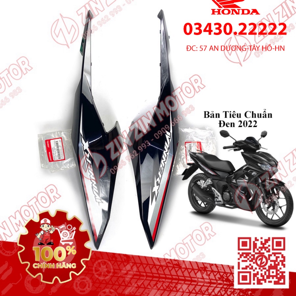 Ốp Hông Sườn, Bụng Sau Winner X V3 2022+ Trái Phải 64450-K2P-V70ZC, 64400-K2P-V70ZC, 64450-K2P-V70ZA, 64400-K2