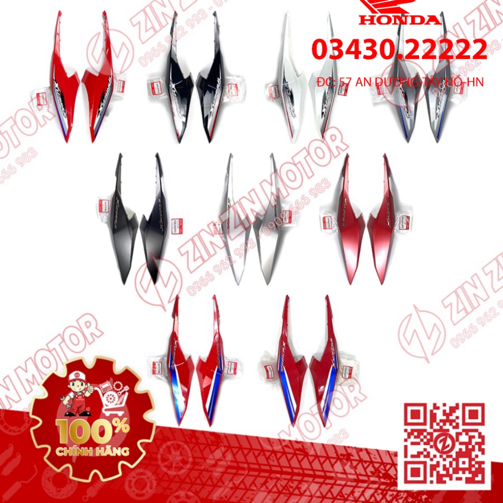 Ốp Hông Sườn, Bụng Sau Winner X V3 2022+ Trái Phải 64450-K2P-V70ZC, 64400-K2P-V70ZC, 64450-K2P-V70ZA, 64400-K2