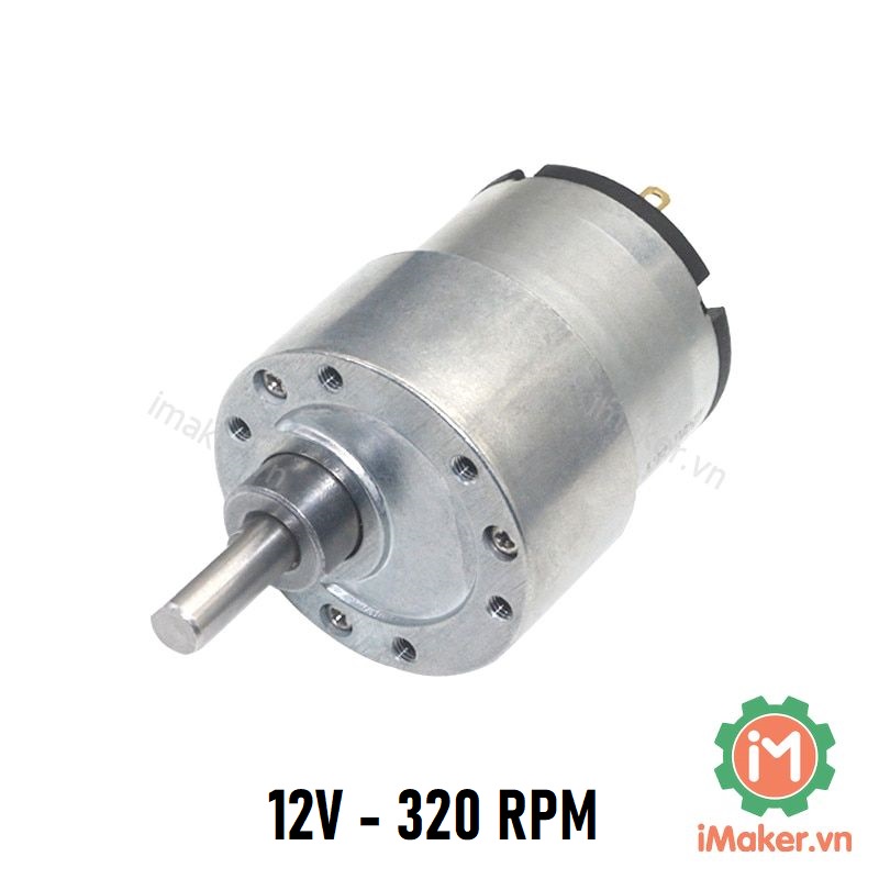 Động Cơ DC Giảm Tốc JGB37-520 12V-320 RPM